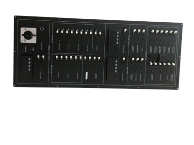 可定制 海外大型游艇船用交流110V配电开关板 也可定制国内220V 带背光