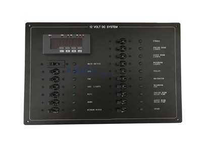 可定制 各样式AC交流/DC直流的配电开关板 接线板背光都可选