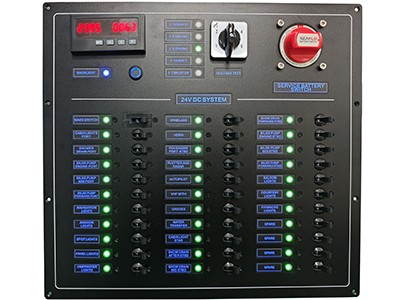 24V DC Marine Distribution Control Panel